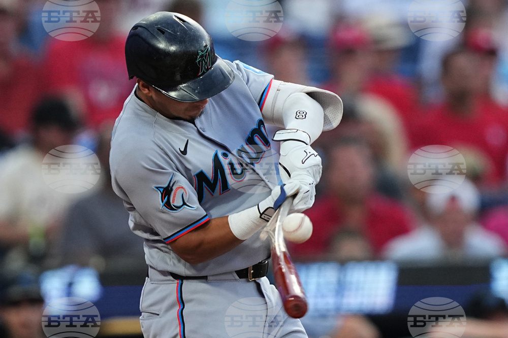 Marlins Phillies Baseball