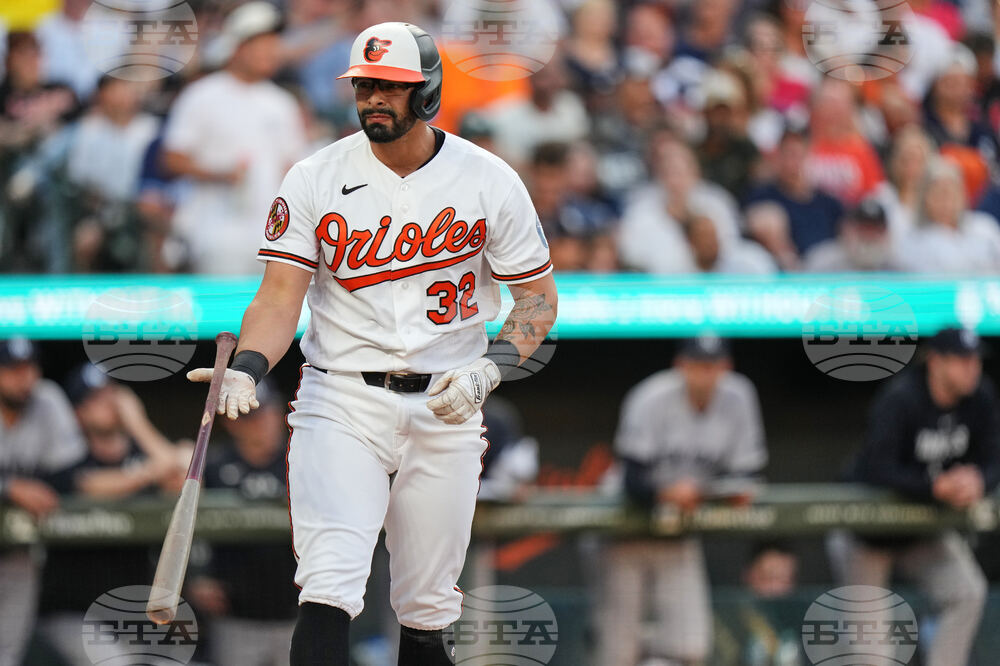 Yankees Orioles Baseball