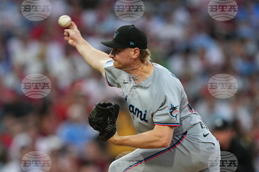 Marlins Phillies Baseball