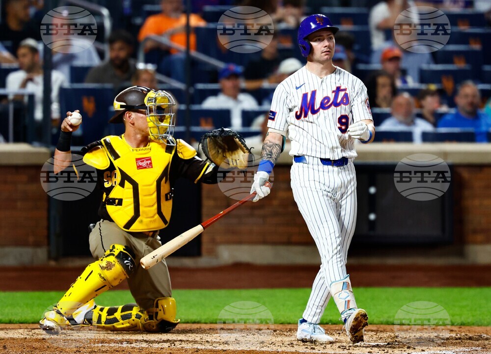 Padres Mets Baseball