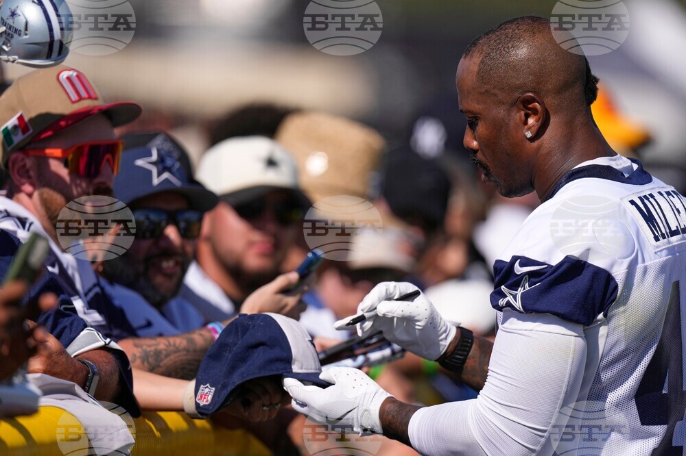 Saints Cowboys Camp Football