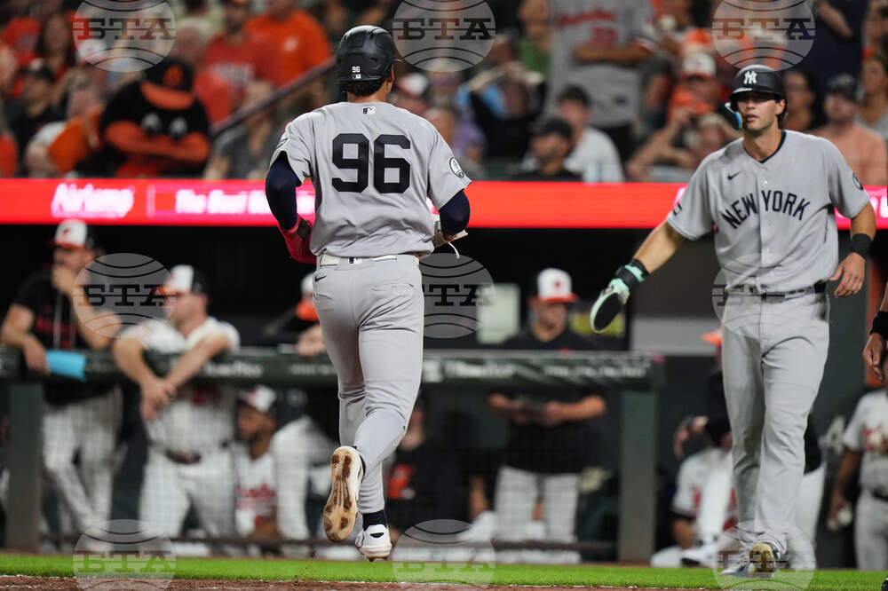 Yankees Orioles Baseball