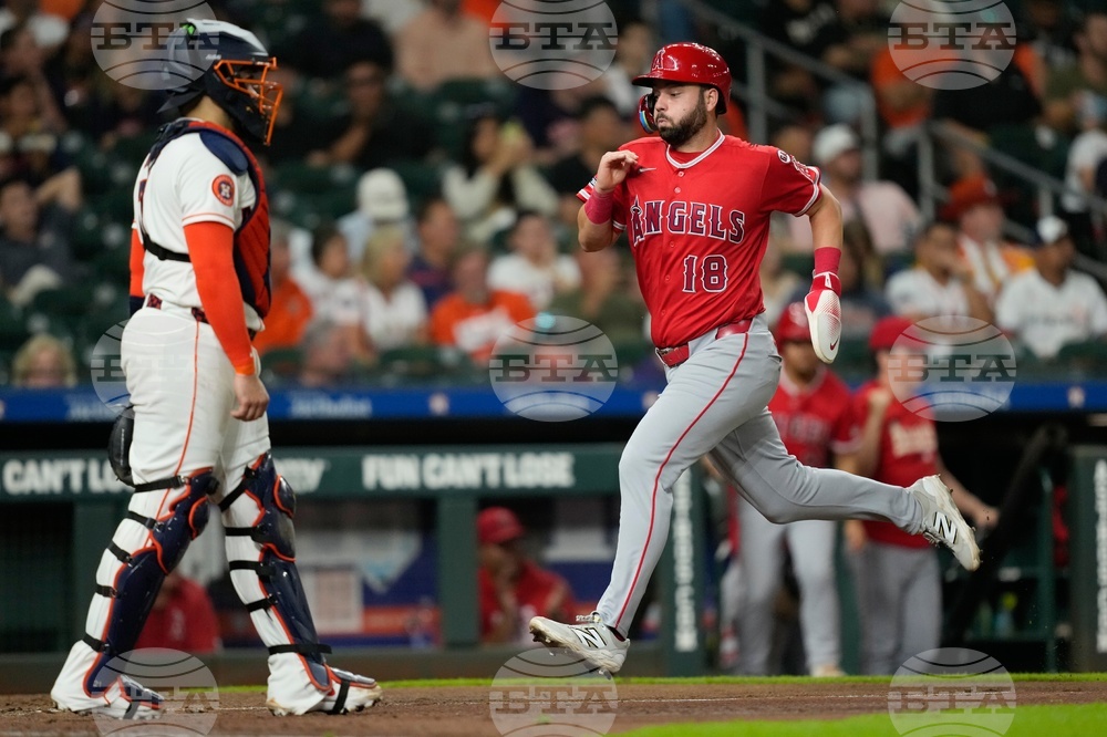 Angels Astros Baseball
