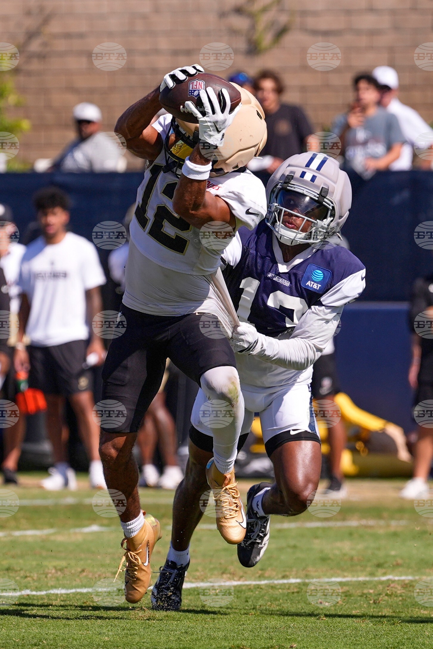 Saints Cowboys Camp Football