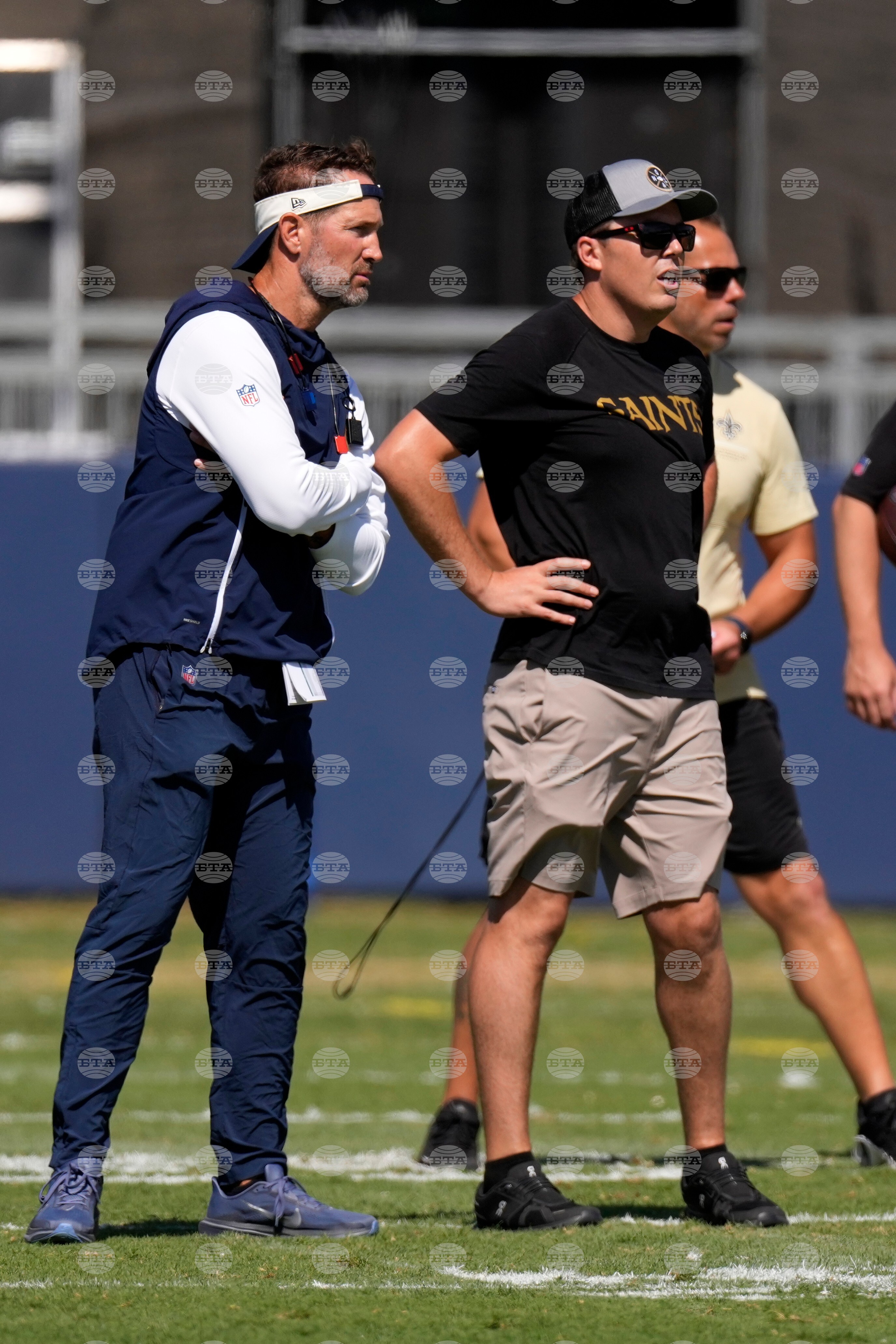 Saints Cowboys Camp Football