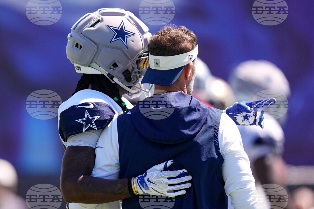 Saints Cowboys Camp Football