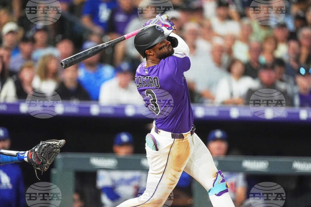 Dodgers Rockies Baseball