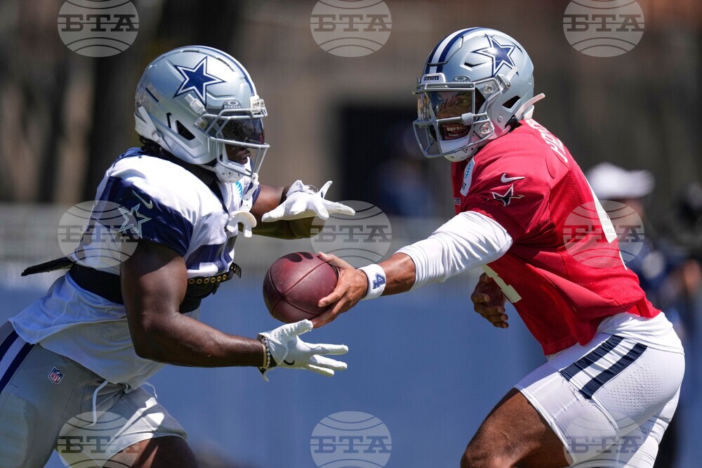 Saints Cowboys Camp Football