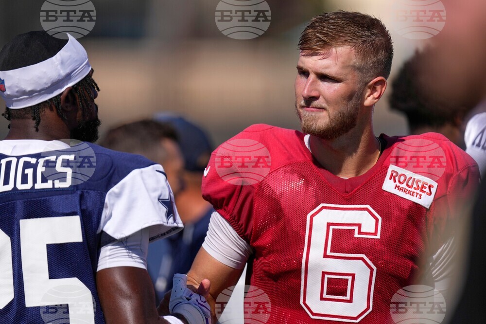 Saints Cowboys Camp Football
