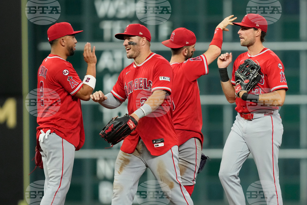 Angels Astros Baseball