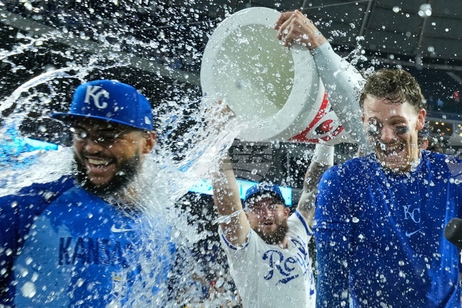 APTOPIX Athletics Royals Baseball