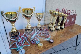 Брезник - Държавен отборен шампионат по шосейно колоездене за юноши старша възраст и мъже - награждаване