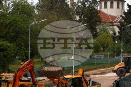 Улица "Николай Коперник" - ремонт