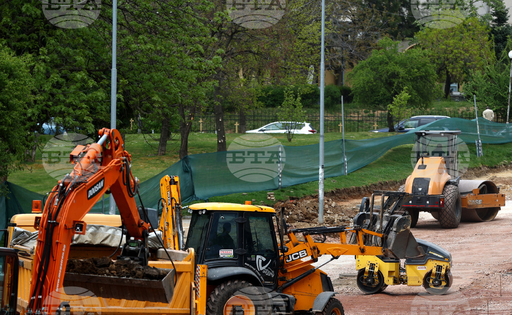 Улица "Николай Коперник" - ремонт
