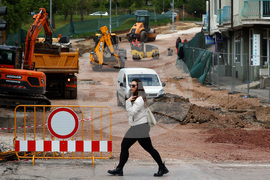 Улица "Николай Коперник" - ремонт