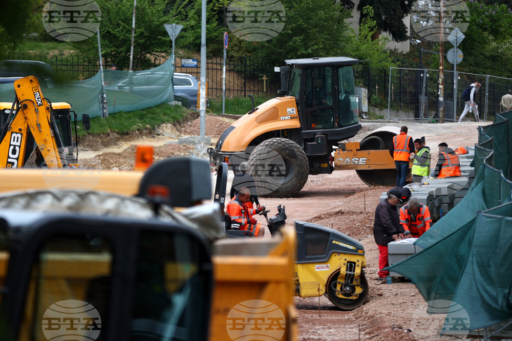 Улица "Николай Коперник" - ремонт