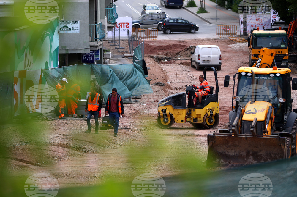 Улица "Николай Коперник" - ремонт