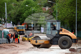 Улица "Николай Коперник" - ремонт