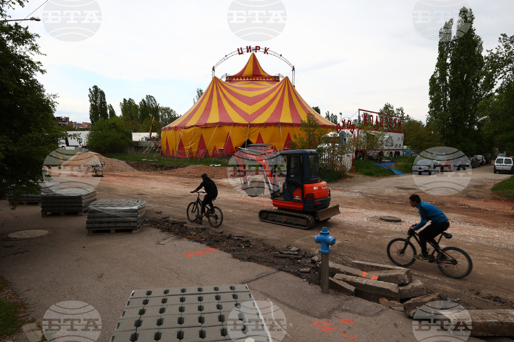 Улица "Николай Коперник" - ремонт