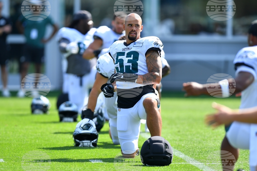 Eagles Patriots Camp Football