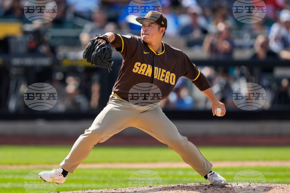 Padres Mets Baseball