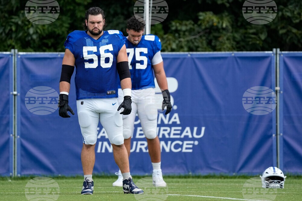 Falcons Colts Camp Football