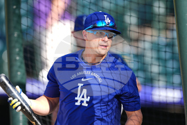 Dodgers Rockies Baseball