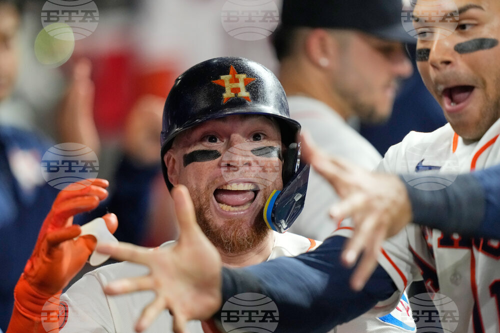 APTOPIX Angels Astros Baseball
