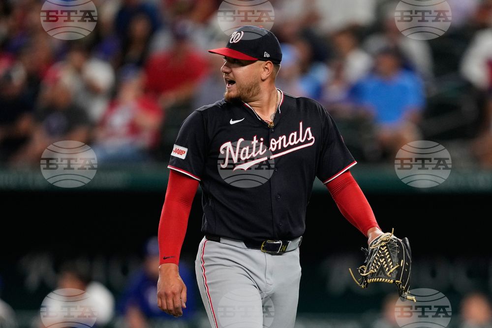 Nationals Rangers Baseball