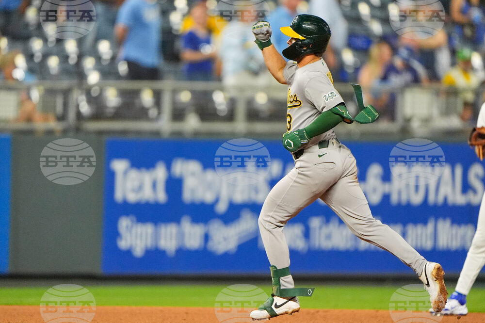 Athletics Royals Baseball