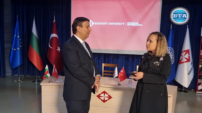 Проф. Гюрай Кючюккоджаоглу, университет „Башкент“: Между турски и български университети са подписани над петдесет двустранни споразумения