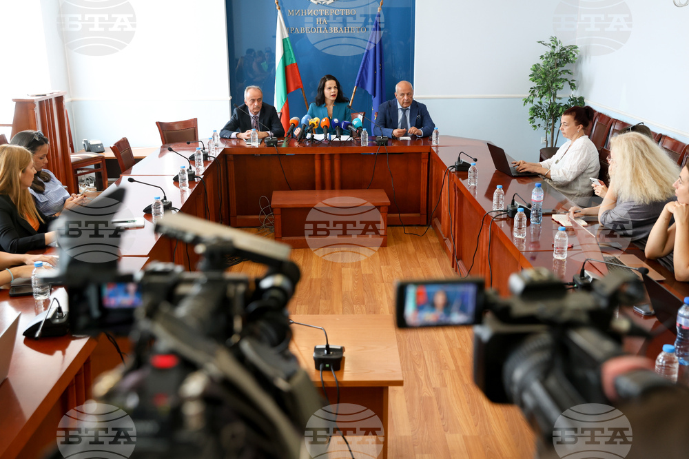 Министерство на здравеопазването - брифинг
