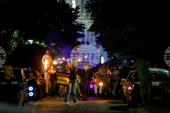 People with Disabilities March Through Central Sofia in Protest for Their Rights