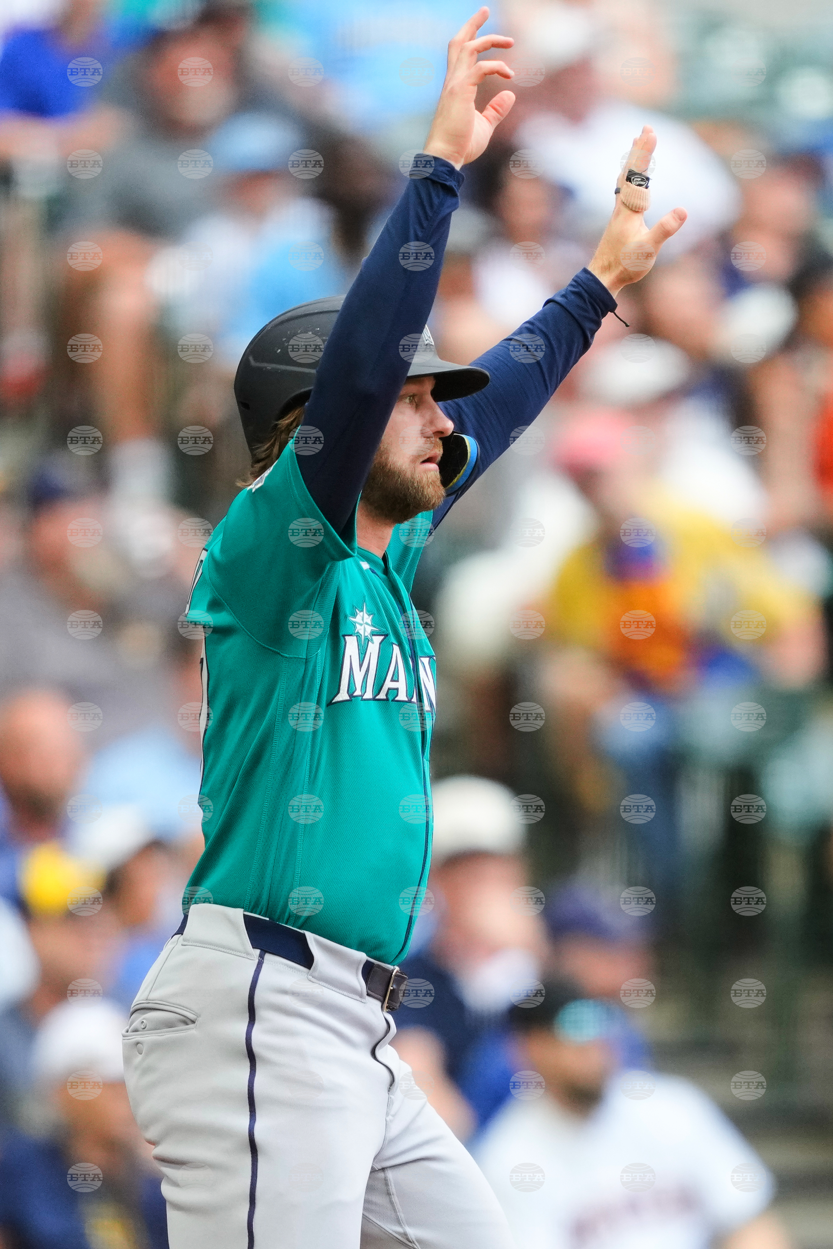 Mariners Brewers Baseball