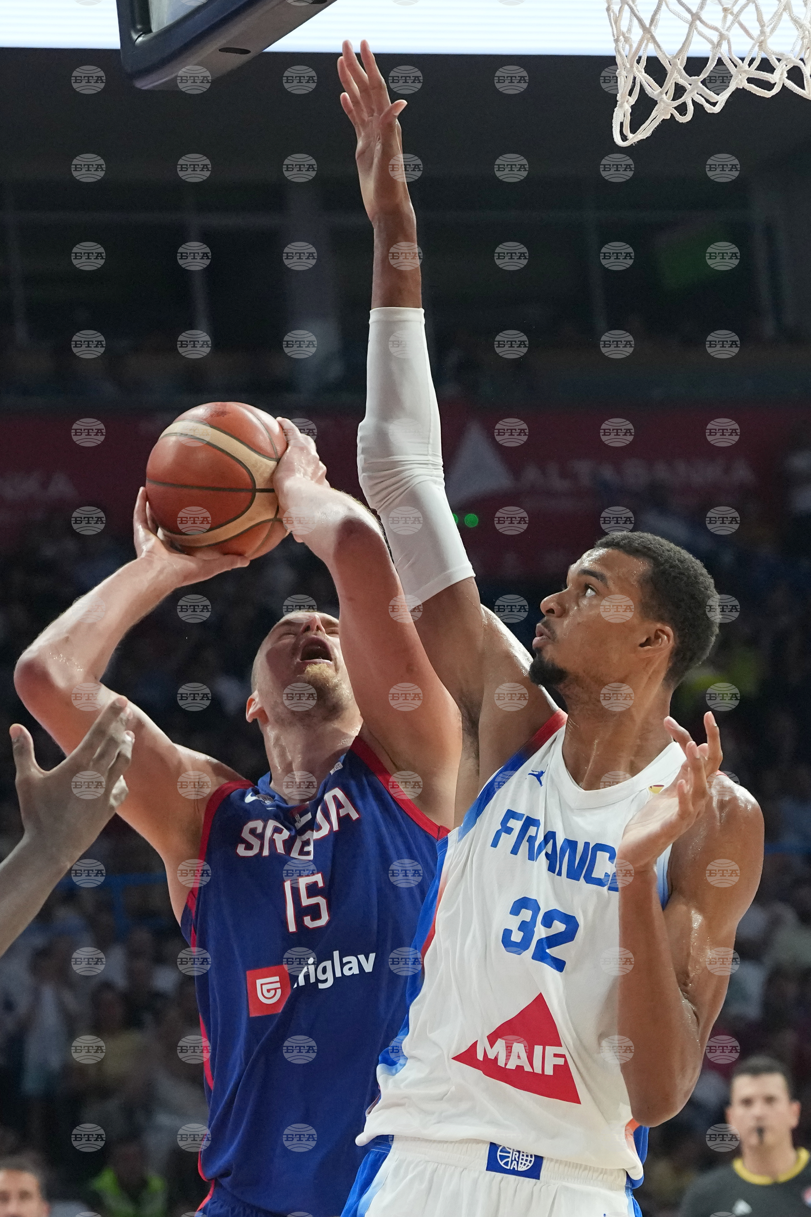 Serbia France Basketball