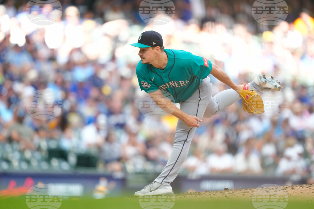 Mariners Brewers Baseball