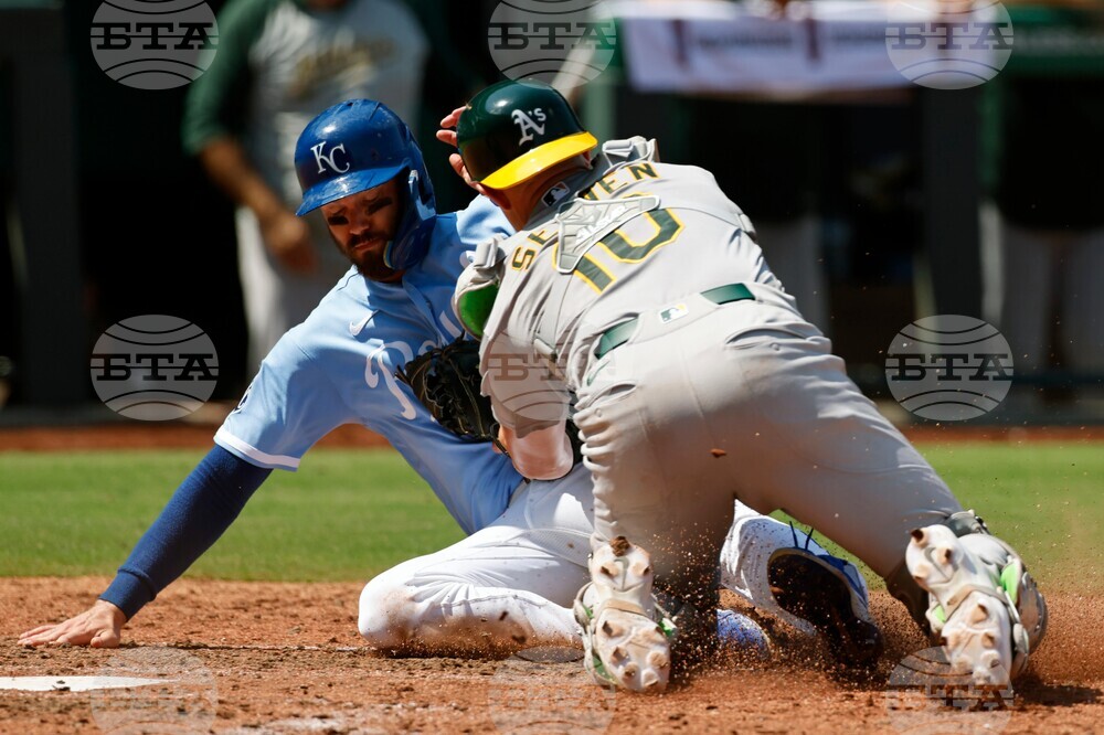 Athletics Royals Baseball