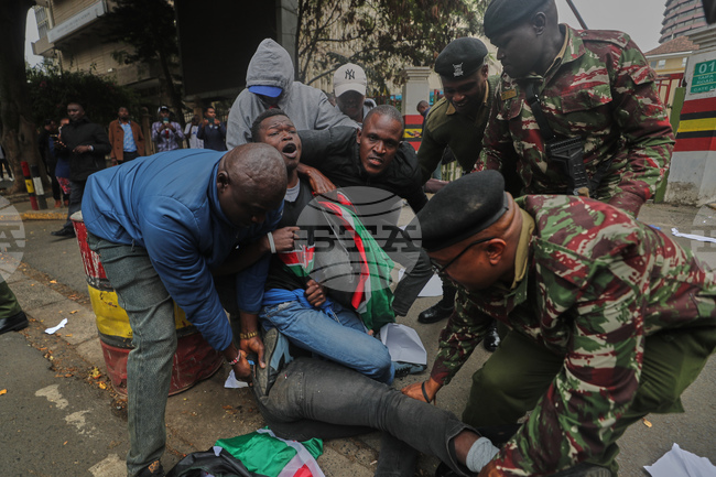 APTOPIX Kenya Protest
