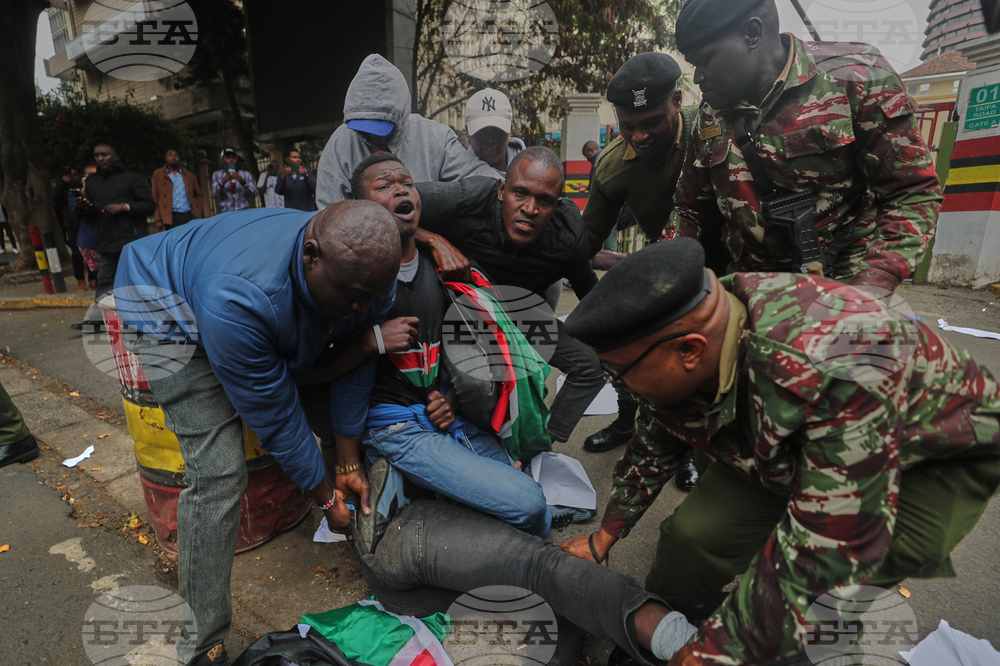APTOPIX Kenya Protest