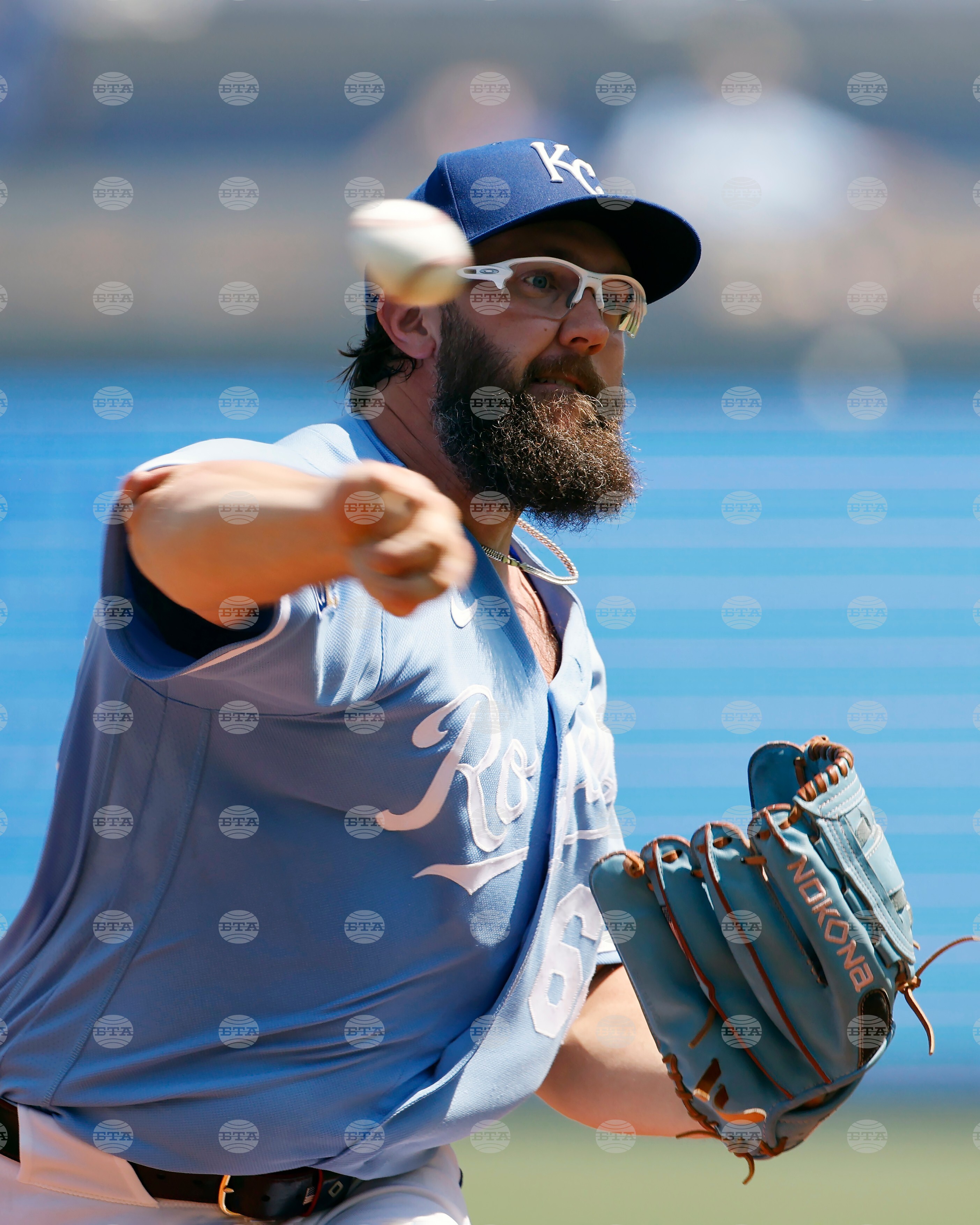 Athletics Royals Baseball