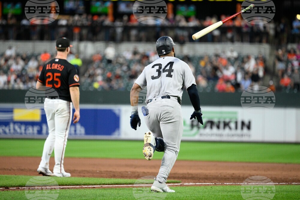 Yankees Orioles Baseball