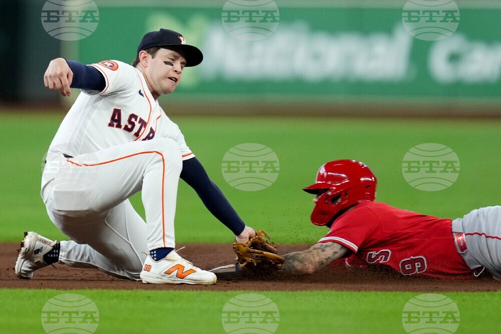 Angels Astros Baseball