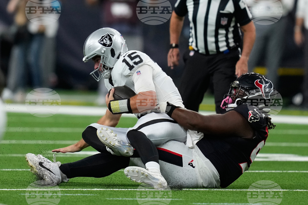 APTOPIX Raiders Texans Football