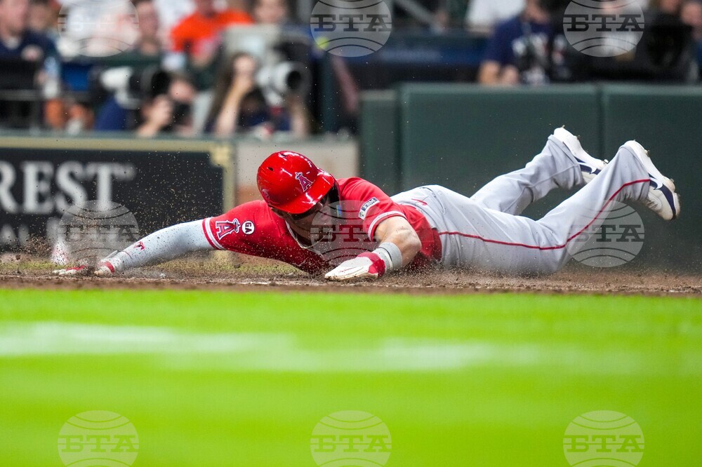 Angels Astros Baseball