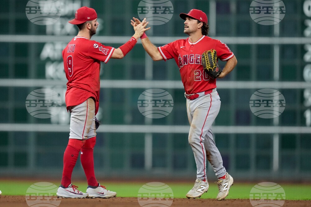 Angels Astros Baseball