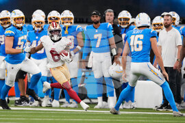 49ers Chargers Football
