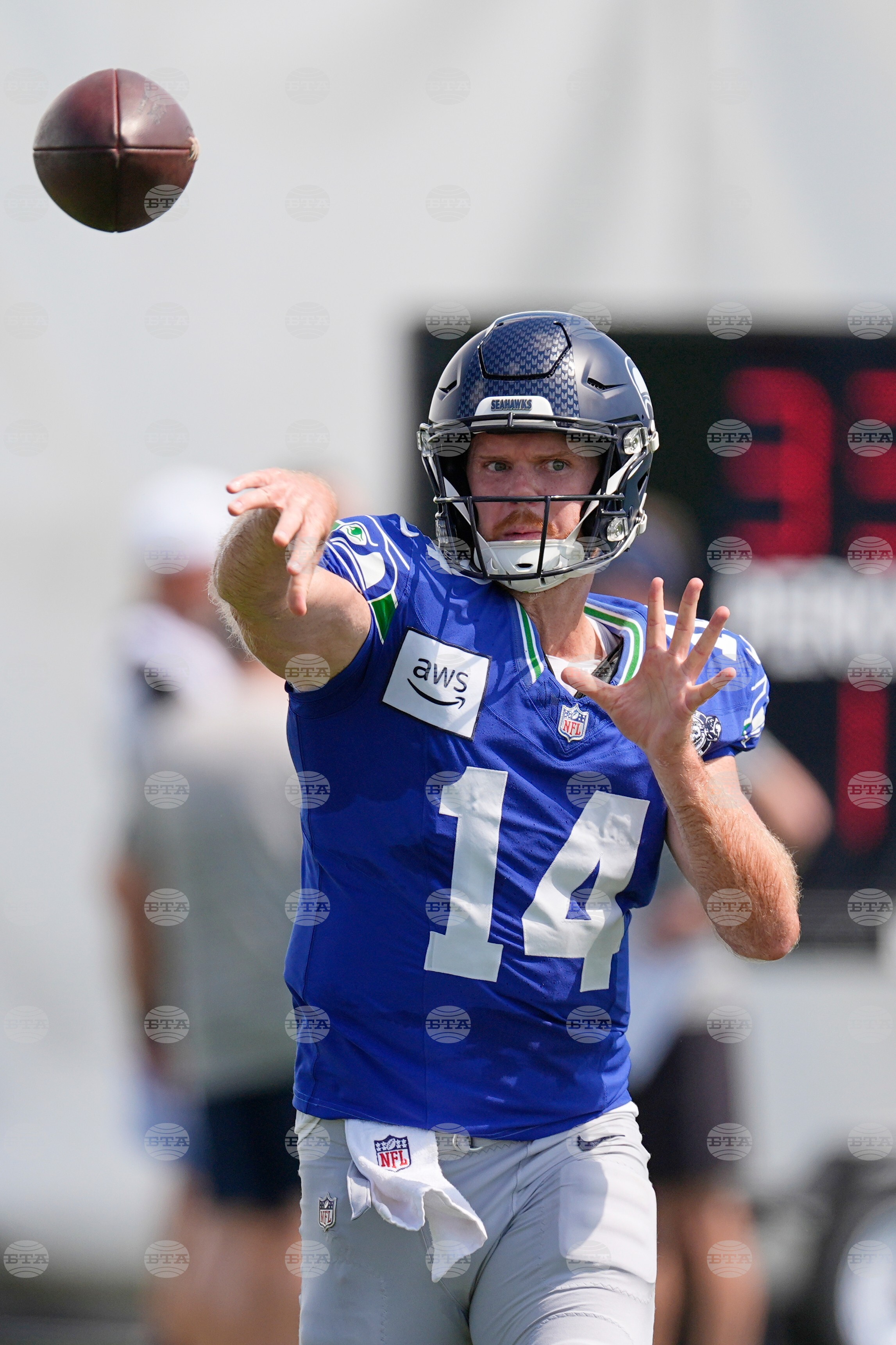 Seahawks Titans Camp Football