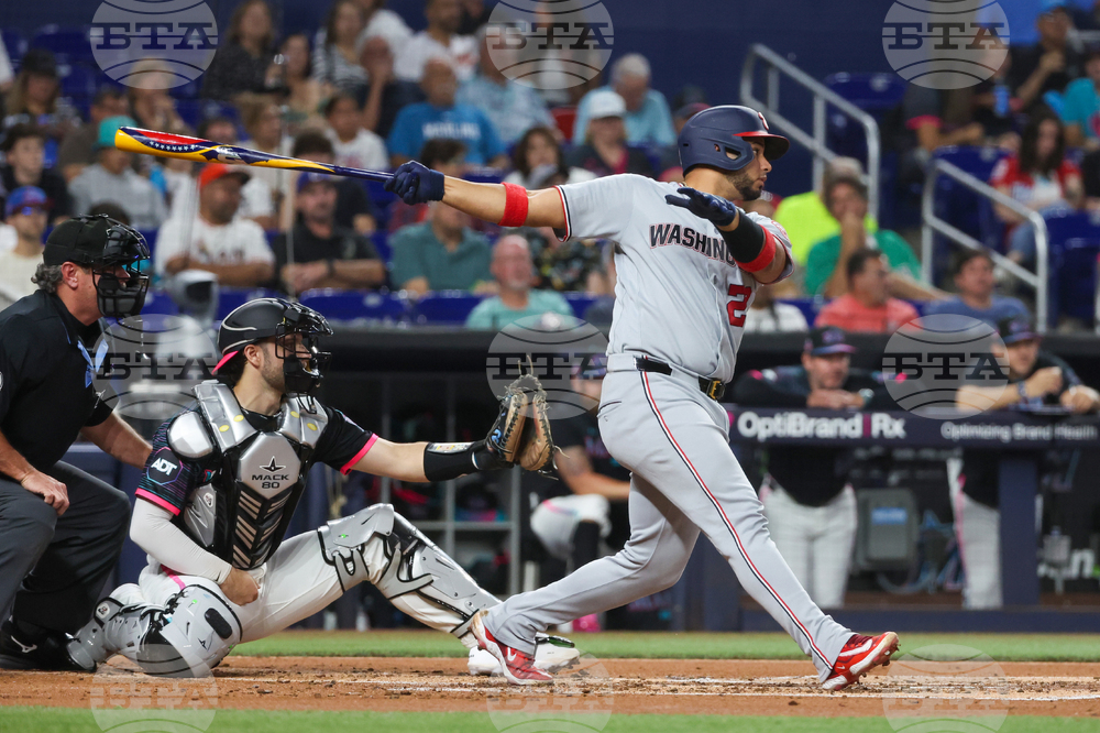 Nationals Marlins Baseball