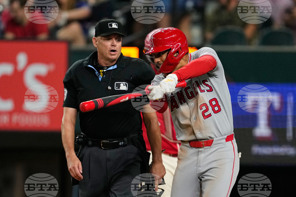 Angels Rangers Baseball