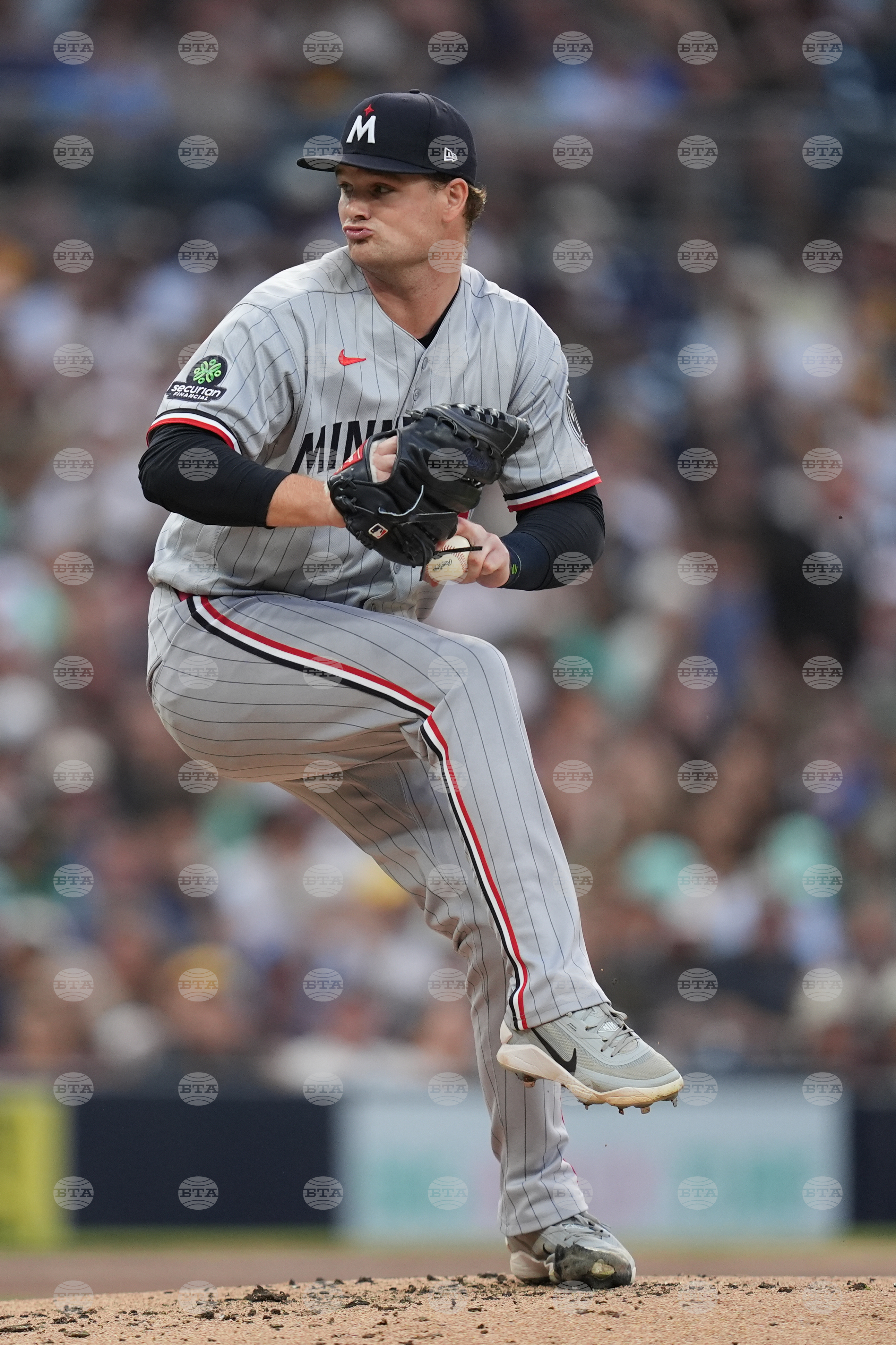 Twins Padres Baseball